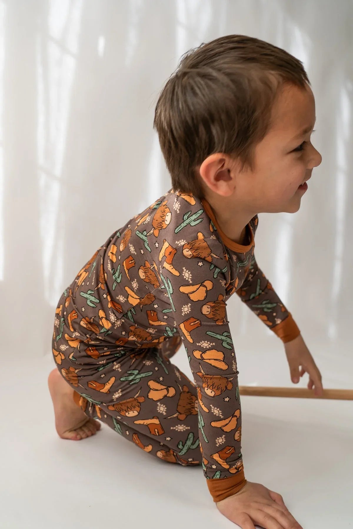 Highland Cow 2 Piece PJ's - BIG FRENCHIES