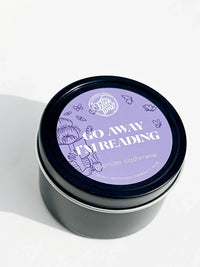 Go Away I'm Reading Candle 4 OZ - BIG FRENCHIES