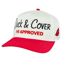 Duck & Cover HR Approved Hat Custom Embroidered Inspired by viral Legendary Concert Kiss Cam Moment CEO Hat Cap