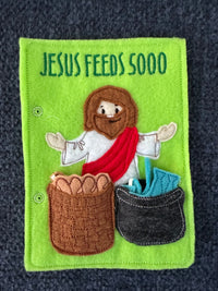 Children's Bible Quiet Book, Interactive Christian Learning Toy,
Baptism Birthday Christmas Gift - BIG FRENCHIES