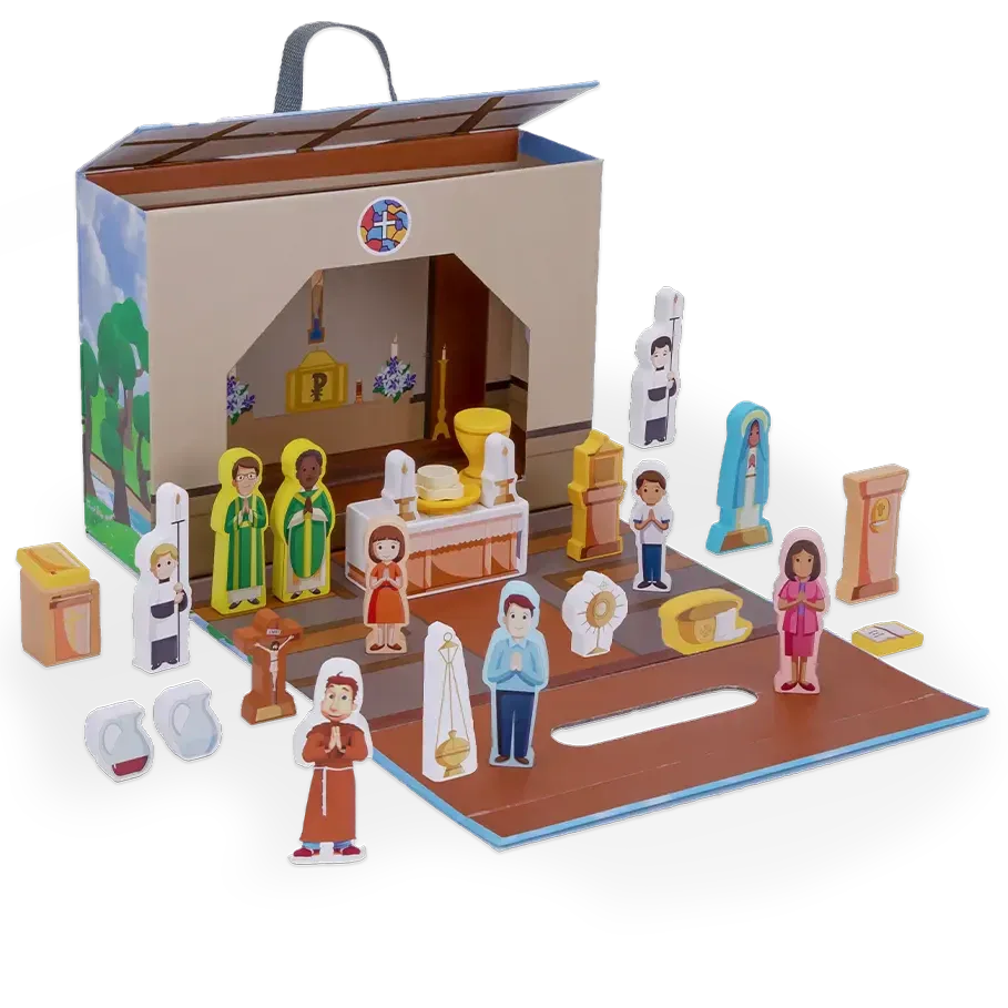 Brother Francis Church Playset - BIG FRENCHIES