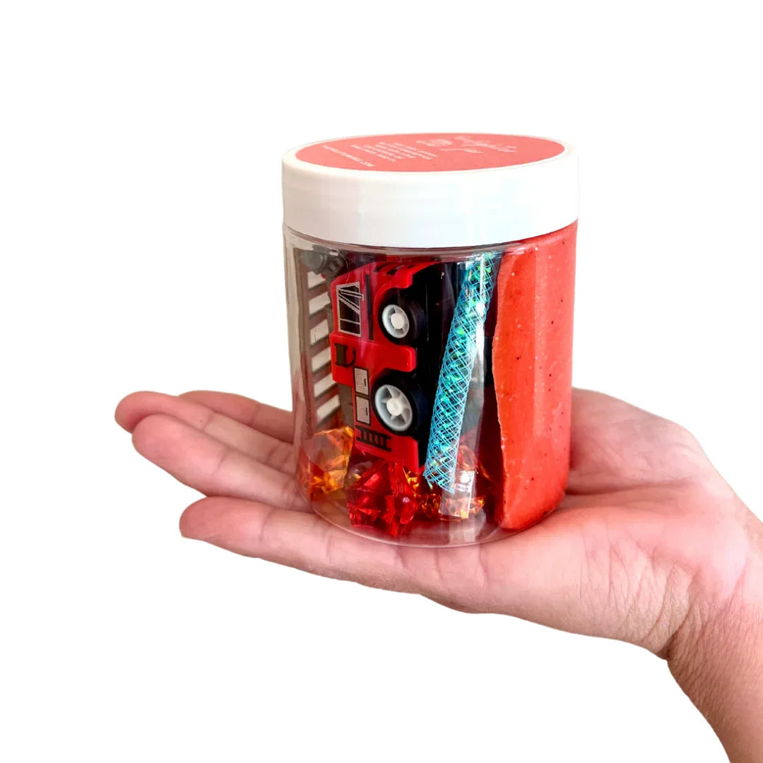 Firetruck Playdough Sensory Toy Kit - BIG FRENCHIES