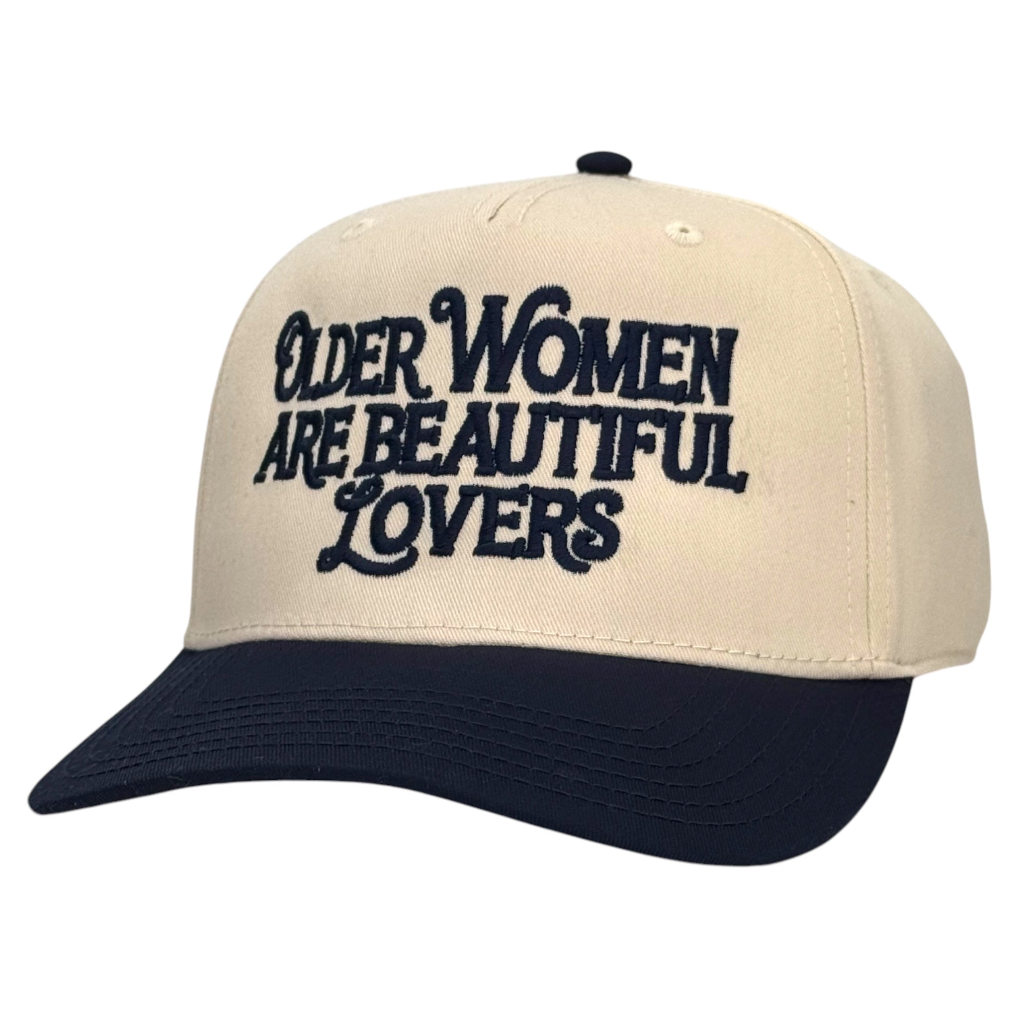 Older Women Are Beautiful Lovers Hat Custom Embroidered