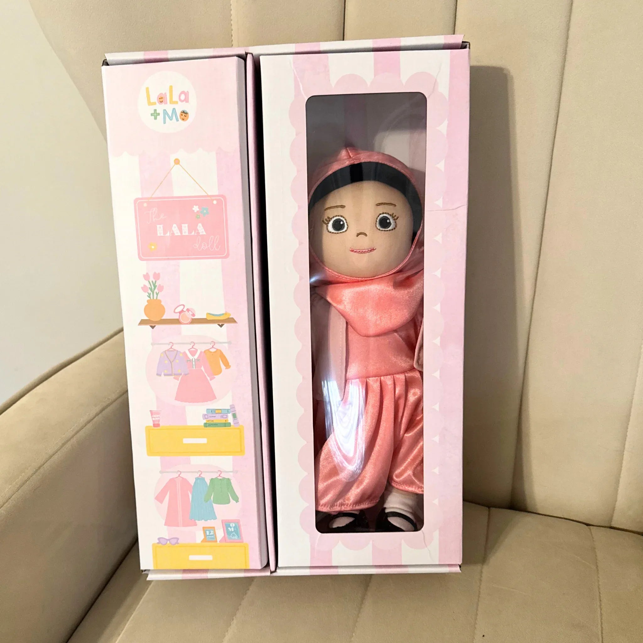 The Lala Doll + 4 Outfits + Prayer Rug | My First Hijabi, Muslim Doll - BIG FRENCHIES