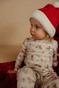 Santa Paws 2pc Bamboo Pajamas - BIG FRENCHIES