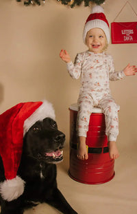 Santa Paws 2pc Bamboo Pajamas - BIG FRENCHIES