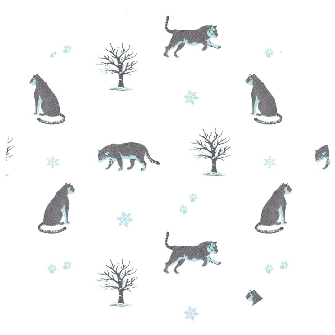Snow Leopard | Snap Romper - BIG FRENCHIES