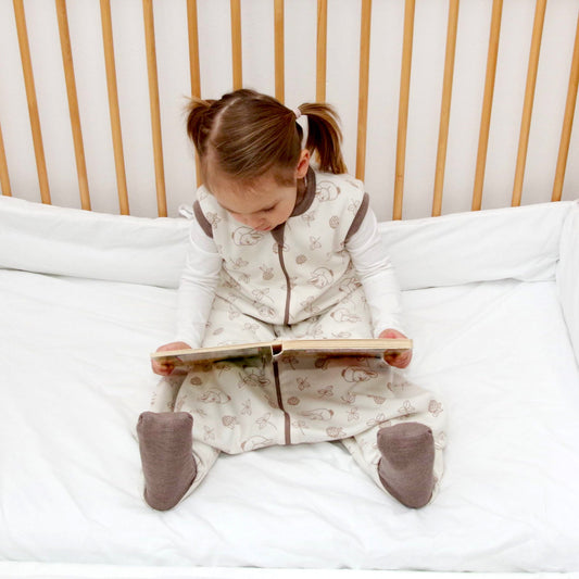 SLEEP SACK WITH OPEN LEGS - sleepy bunny