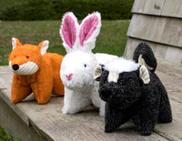 Squooshie™ Bunny Plush Dog Toy - BIG FRENCHIES