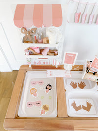 Spa Day Printable Dramatic Play