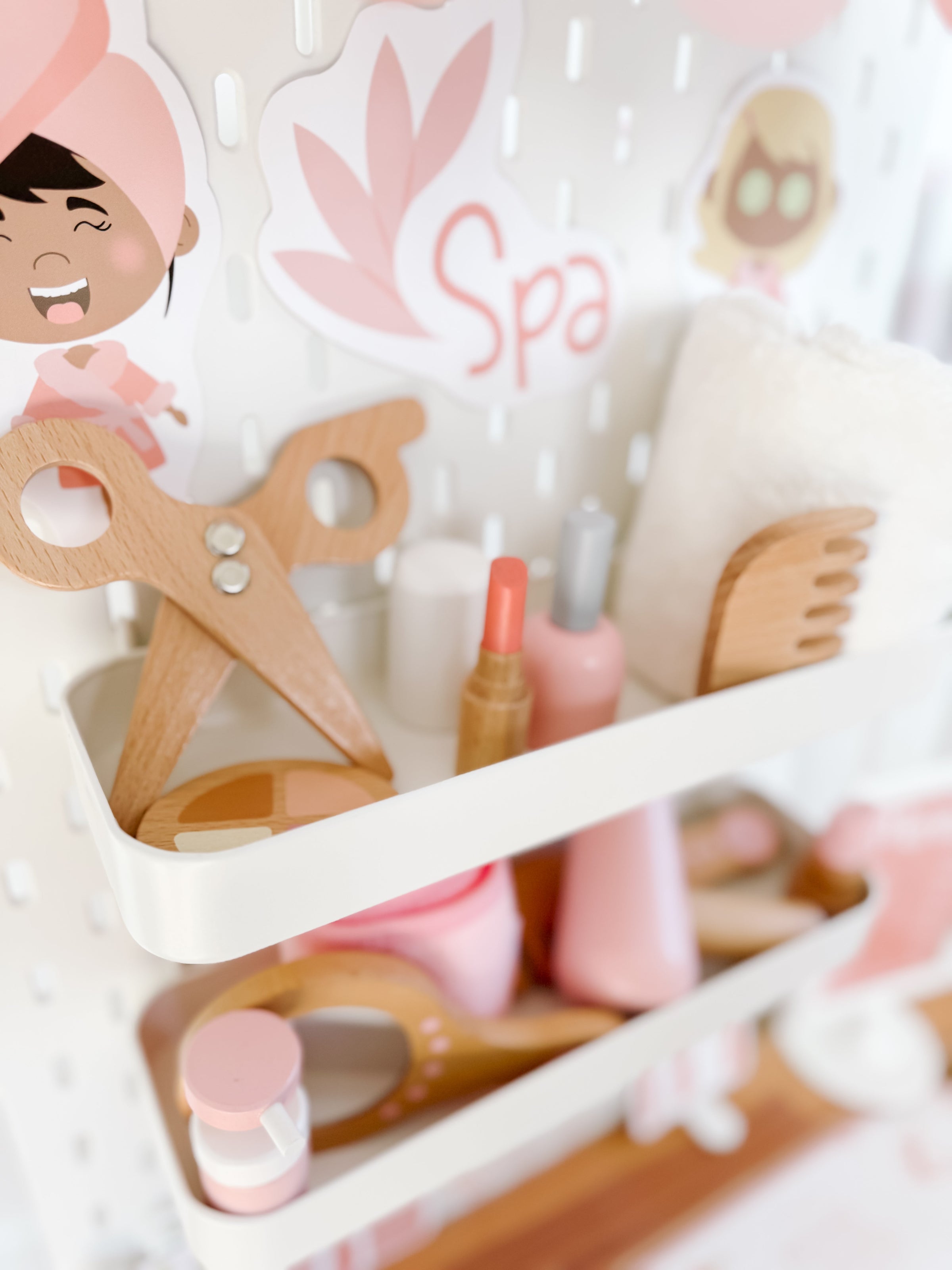 Spa Day Printable Dramatic Play