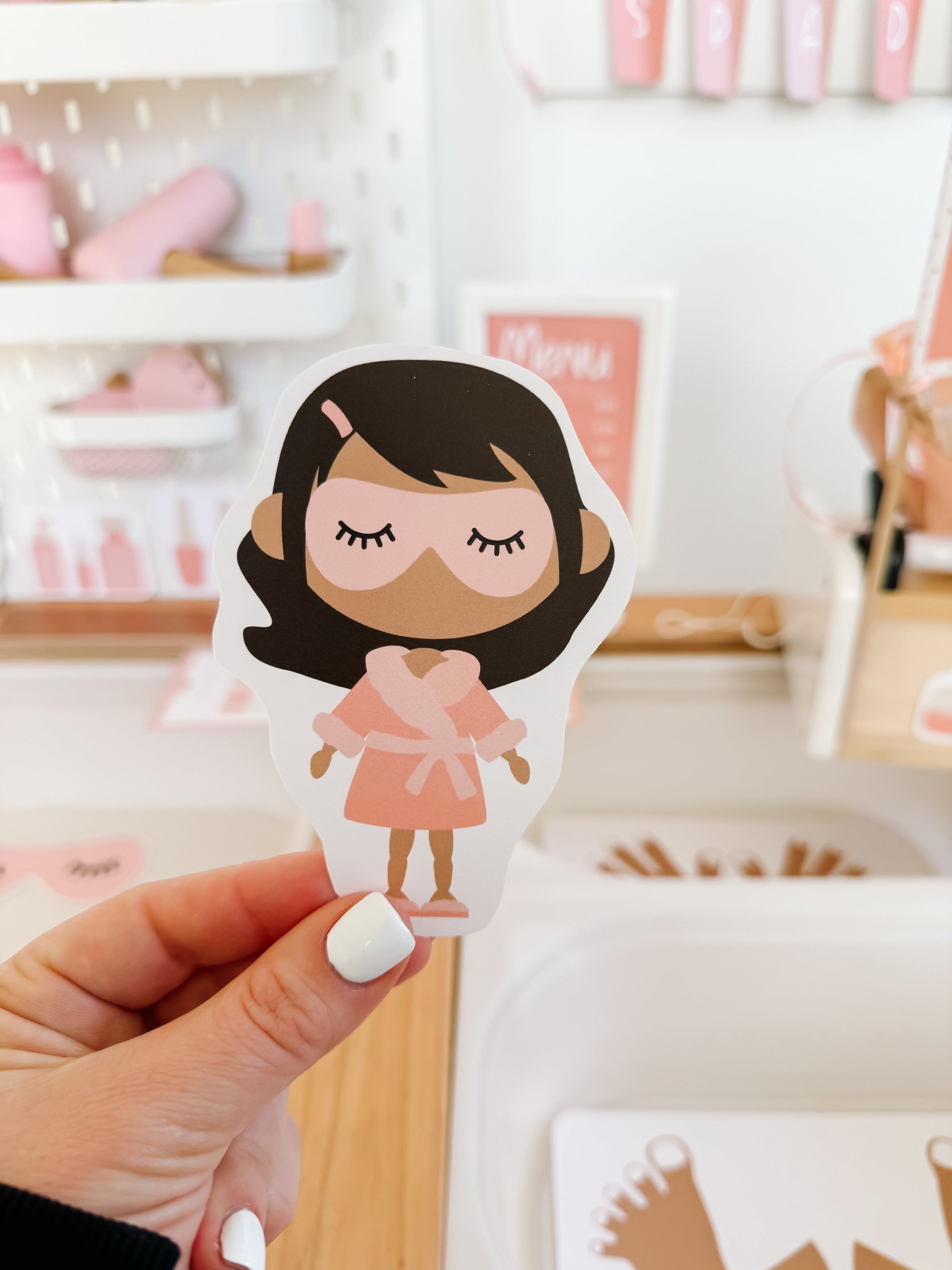 Spa Day Printable Dramatic Play