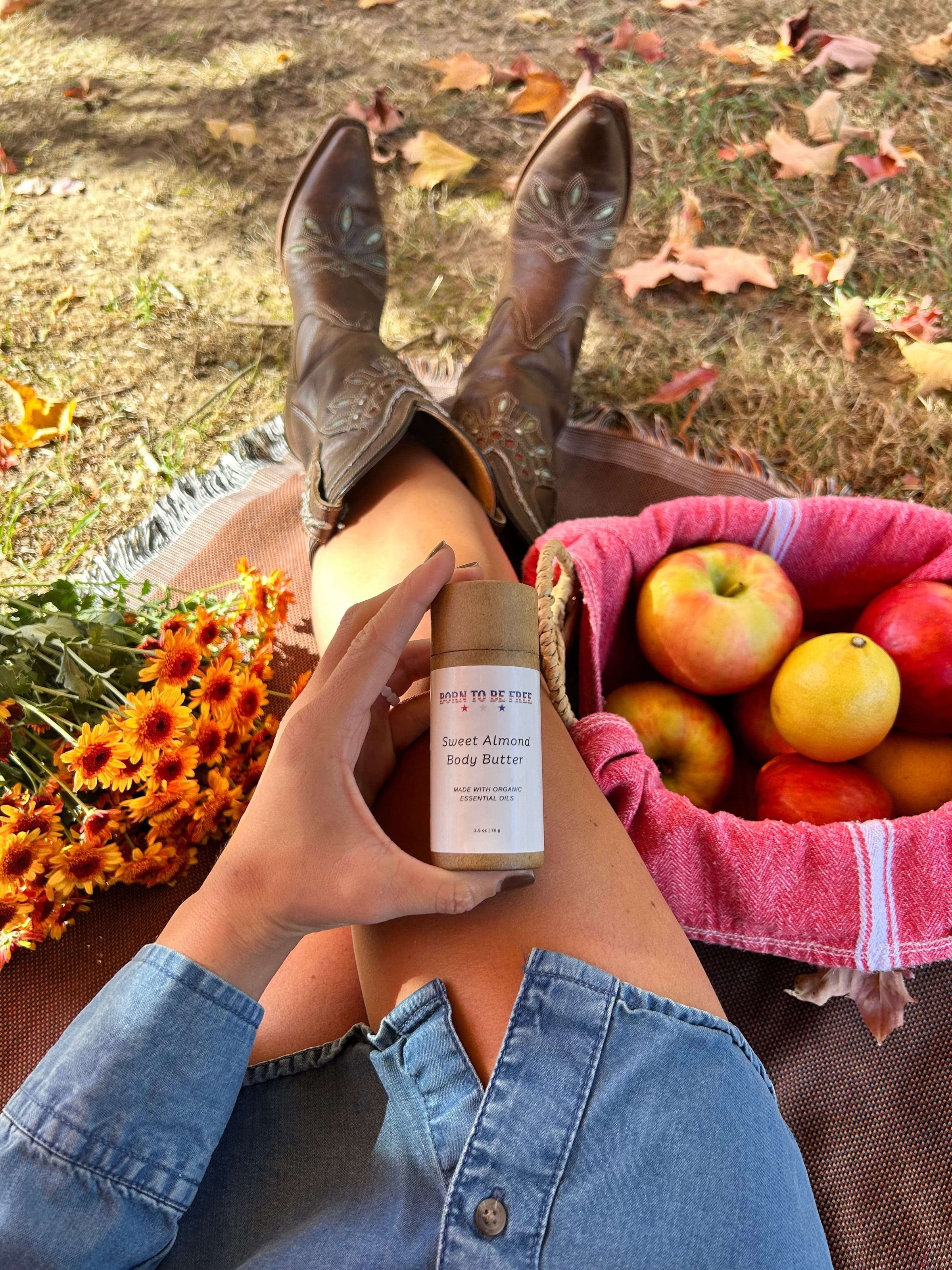 Sweet Almond Body Butter Stick - BIG FRENCHIES