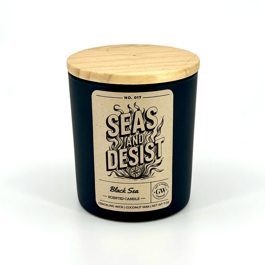 Seas and Desist — Black Sea Candle