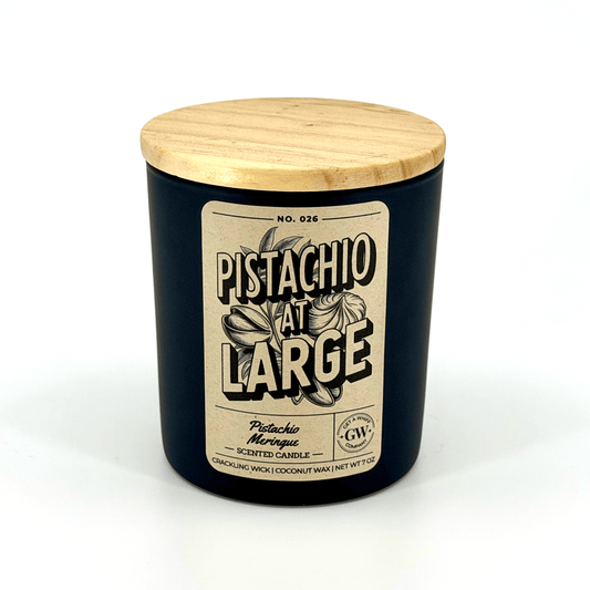 Pistachio at Large — Pistachio Meringue Candle