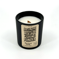 Absinthe Makes the Heart Grow Fonder — Black Currant & Absinthe Candle