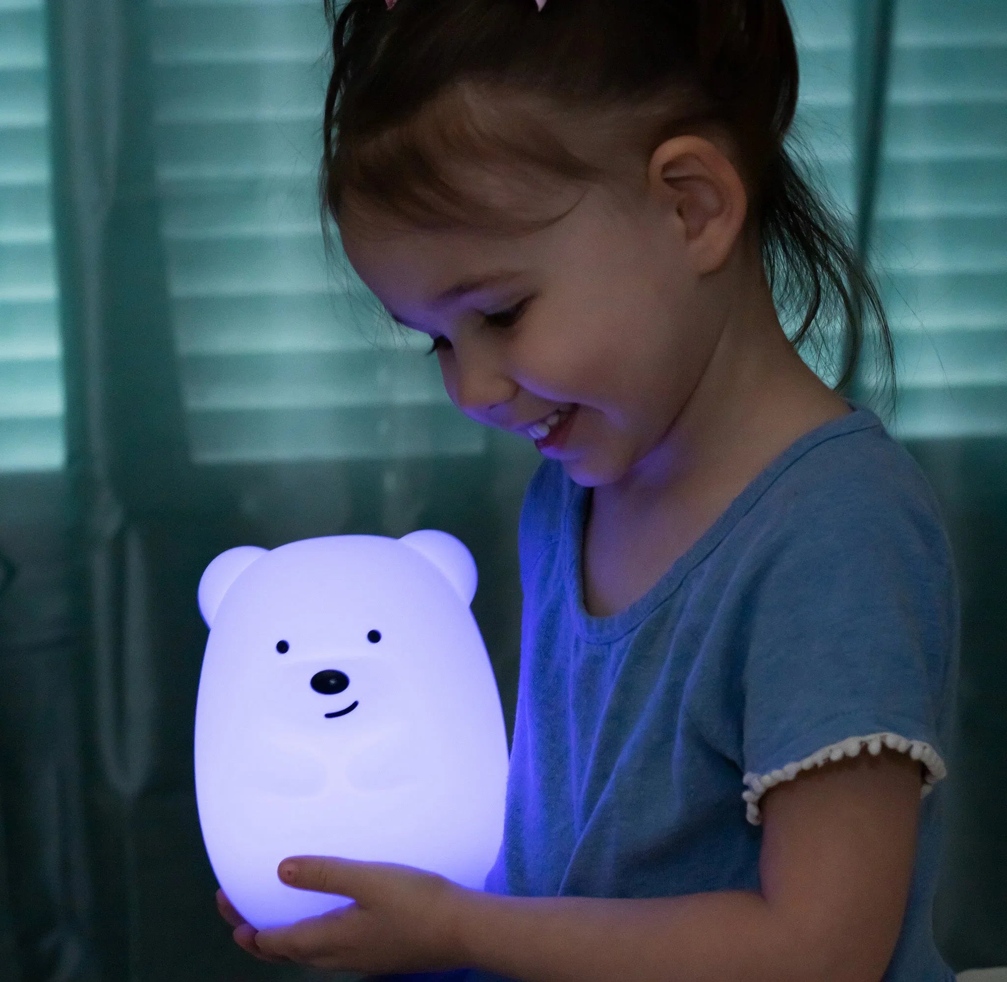 LumiPets® Benny the Bear- Children's Touch Night Light - BIG FRENCHIES