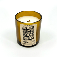 Absinthe Makes the Heart Grow Fonder — Black Currant & Absinthe Candle