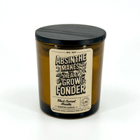Absinthe Makes the Heart Grow Fonder — Black Currant & Absinthe Candle