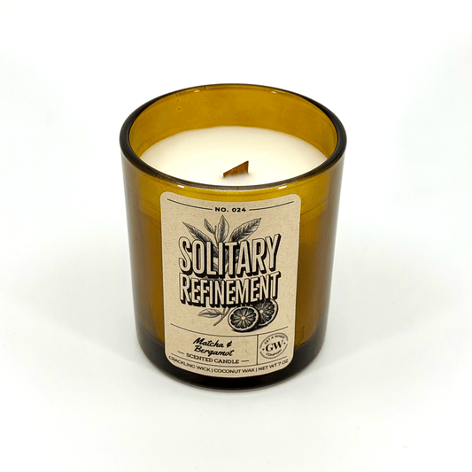 Solitary Refinement — Matcha & Bergamot Candle