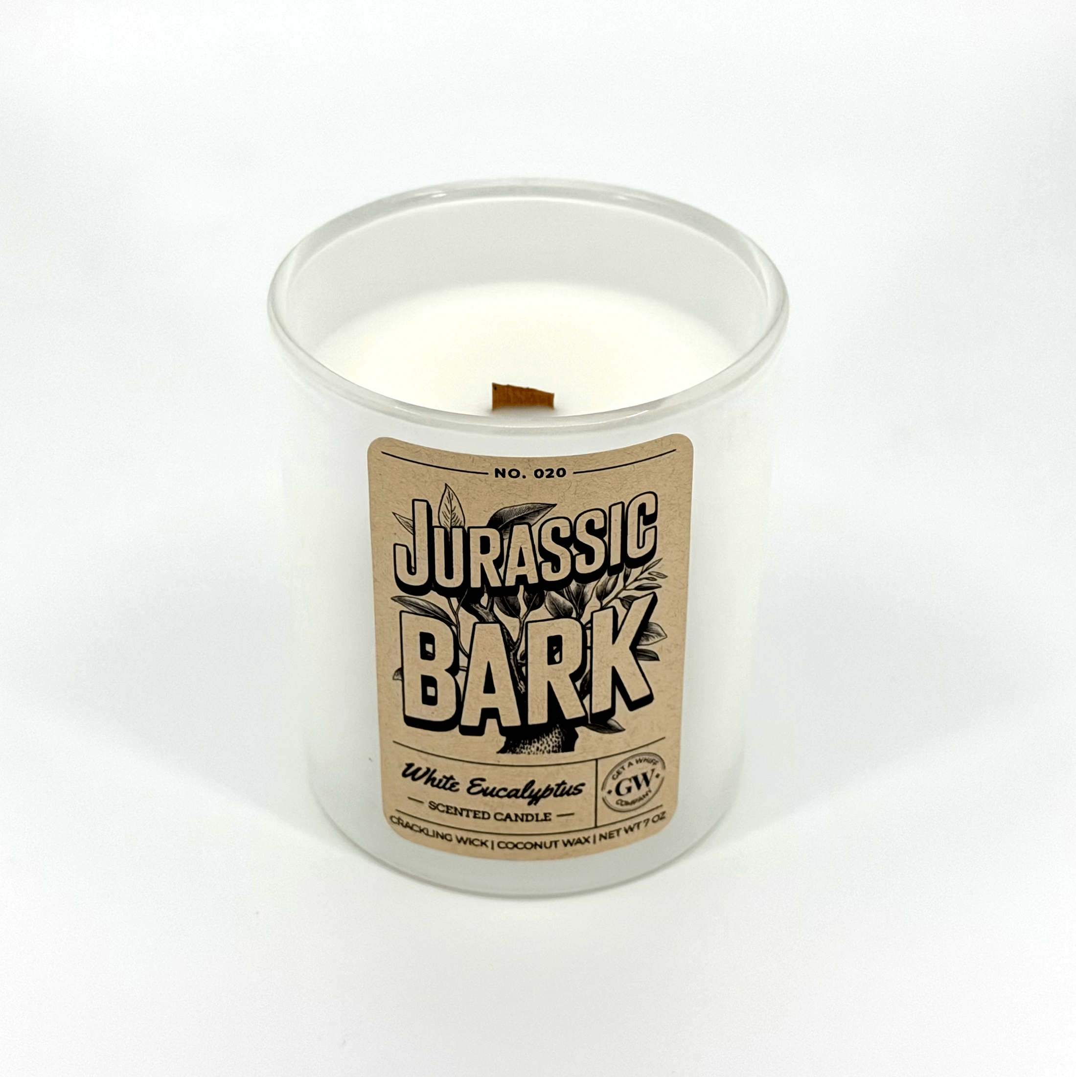 Jurassic Bark — White Eucalyptus Candle