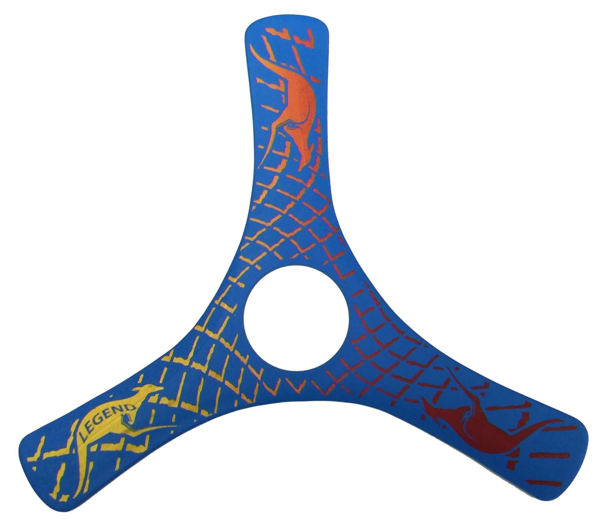 Spin Racer Blue Boomerang - Great beginner boomerangs  for kids