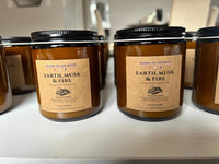 Earth Musk & Fire Tallow Candle - BIG FRENCHIES