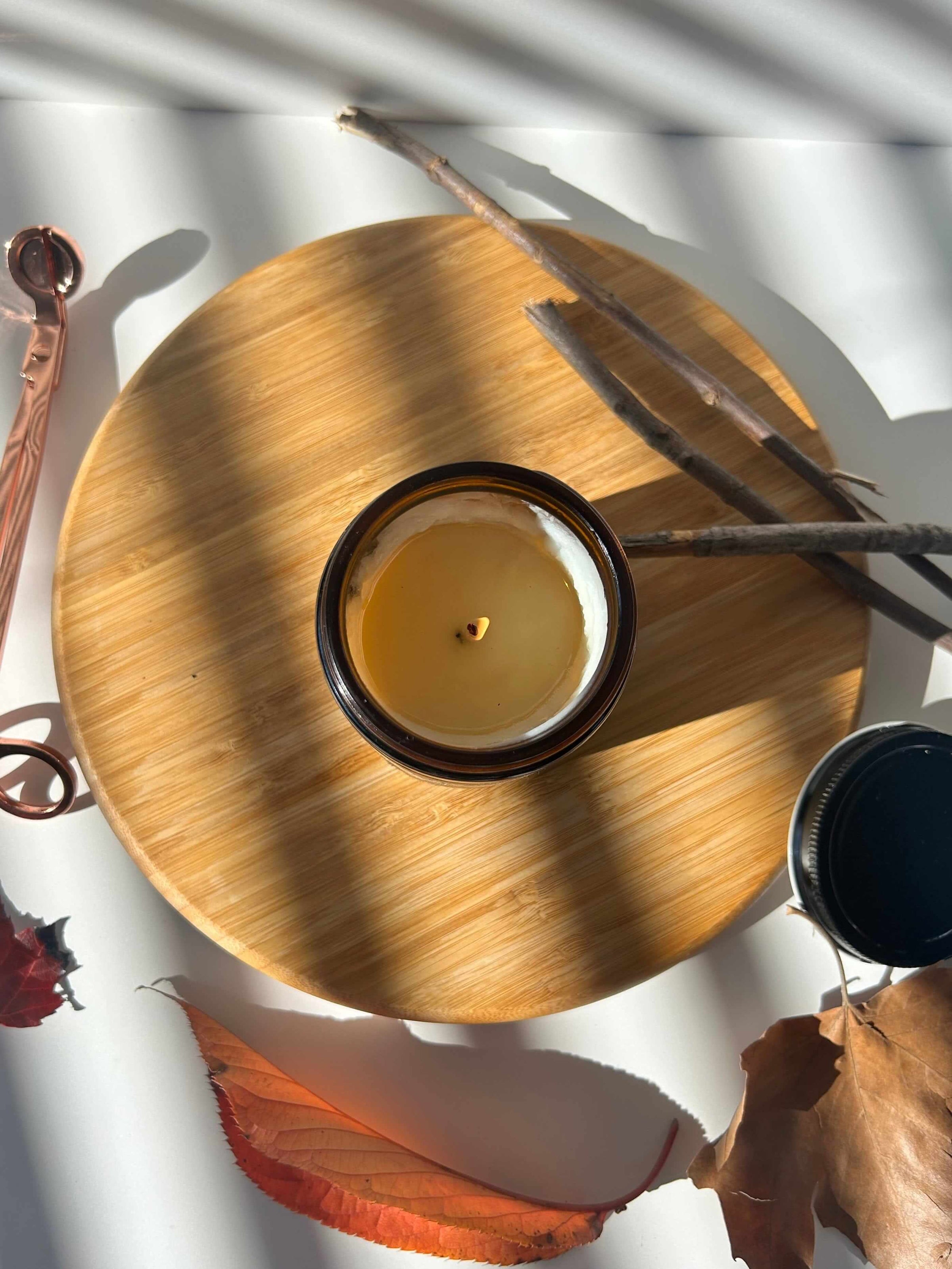 Earth Musk & Fire Tallow Candle - BIG FRENCHIES