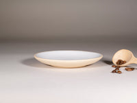 Cappuccino Cup, Latte Cup: Sandy/White, approximately 10 -12 oz, Stoneware
