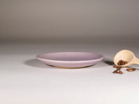 Cappuccino Cup, Latte Cup: Purple/White, approximately 10 -12 oz, Stoneware