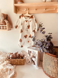 Teddy Bear Gift Set (Romper& Rattle) - BIG FRENCHIES