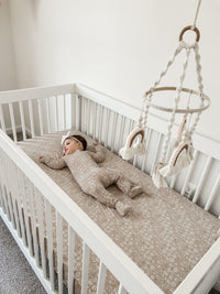 Dainty Ditsy Bamboo Crib Sheet - BIG FRENCHIES