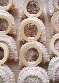 Pastel Rainbow Rattle - BIG FRENCHIES
