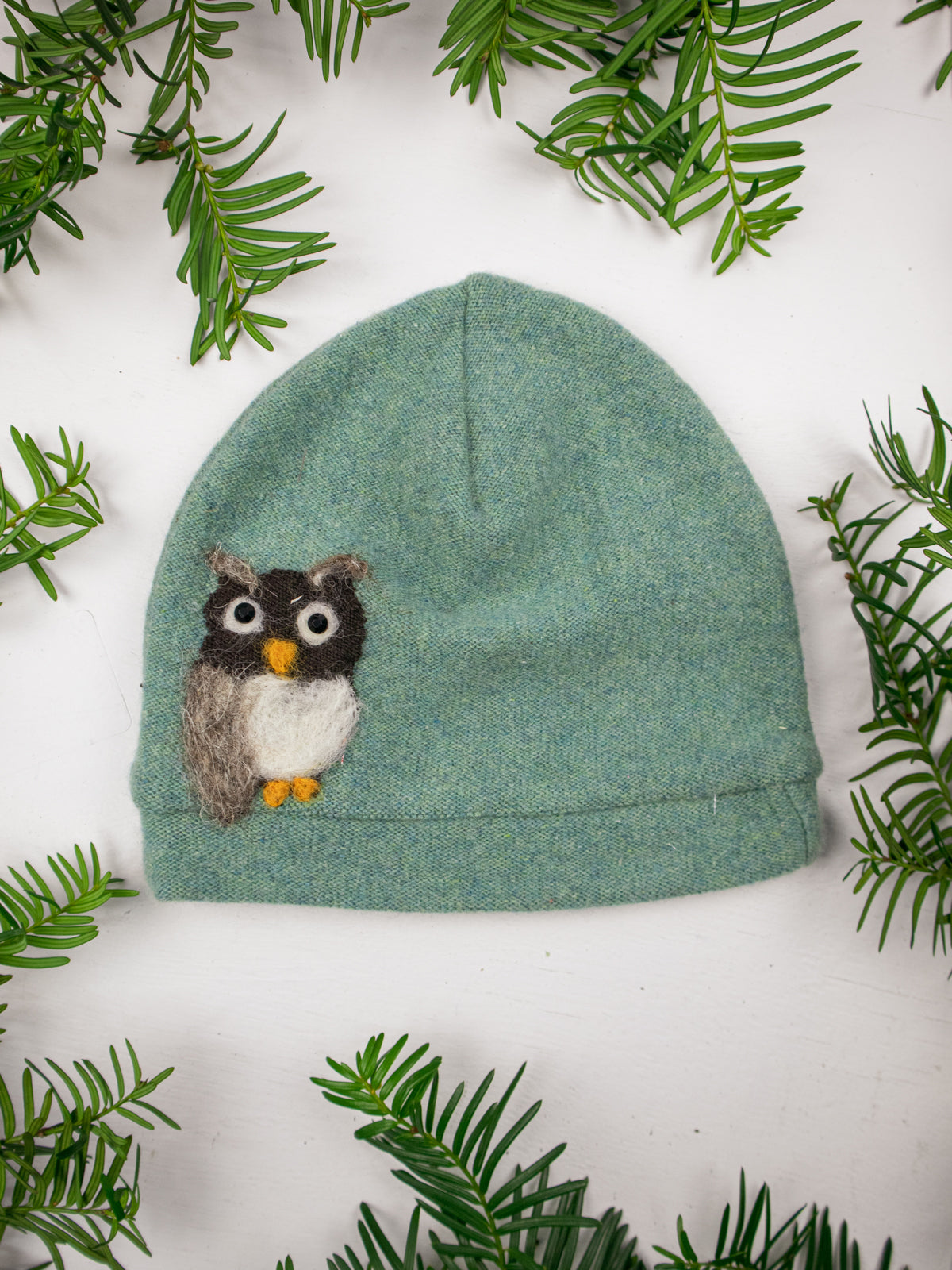 Owl Cashmere Hat - Child - BIG FRENCHIES