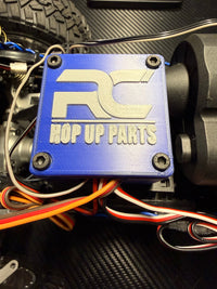 RC Hop Up Parts Large RC Receiver Box Black, Threaded M3 Inserts and Lid for CEN Racing F450, F250, Sicario