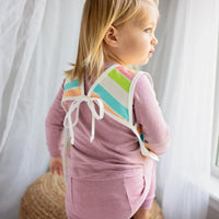 Rainbow Stripes Bapron - BIG FRENCHIES