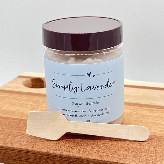 Simply Lavender Sugar Scrub - BIG FRENCHIES