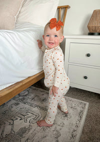 Little Pumpkin Bamboo Zippy Romper - BIG FRENCHIES