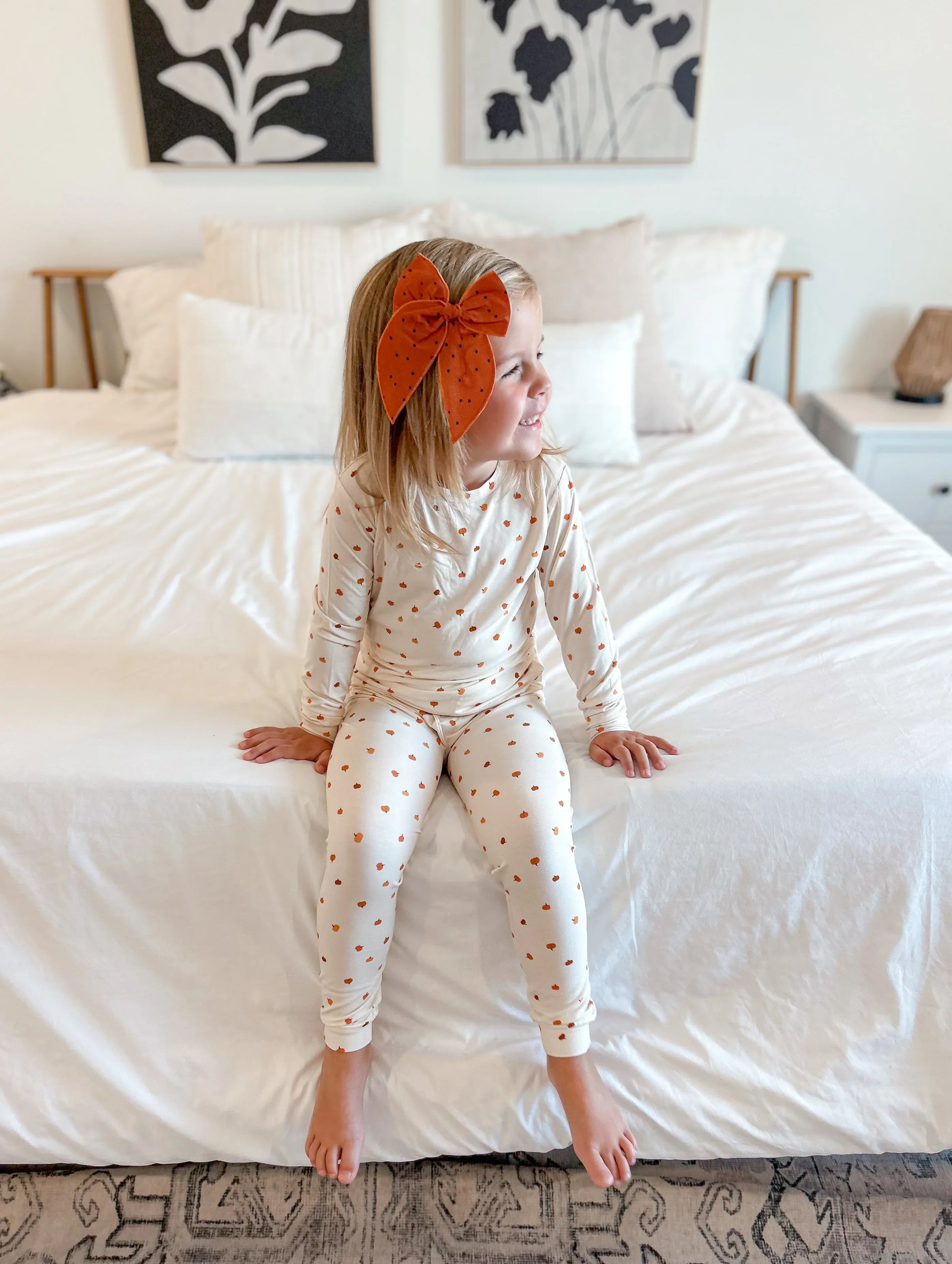 Little Pumpkin 2pc Bamboo Pajamas - BIG FRENCHIES