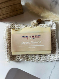 Sweet Almond Tallow Soap Bar - BIG FRENCHIES