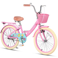 Glerc 20" Kids Bike For 7 - 13 Years Old No Training Wheels - Maggie
