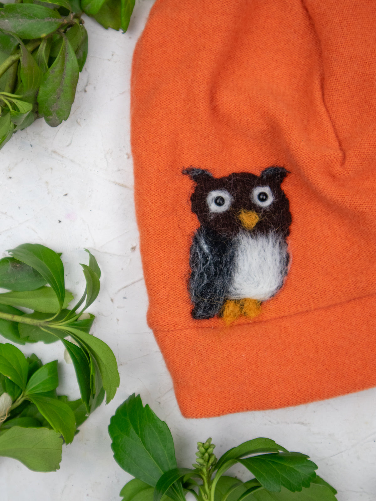 Owl Cashmere Hat - Adult/Big Kid - BIG FRENCHIES