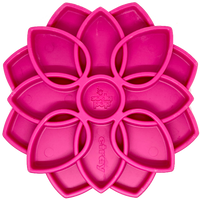 Mandala eTray Shallow Slow Feeder Dog Bowl for Enrichment | USA Made - BIG FRENCHIES