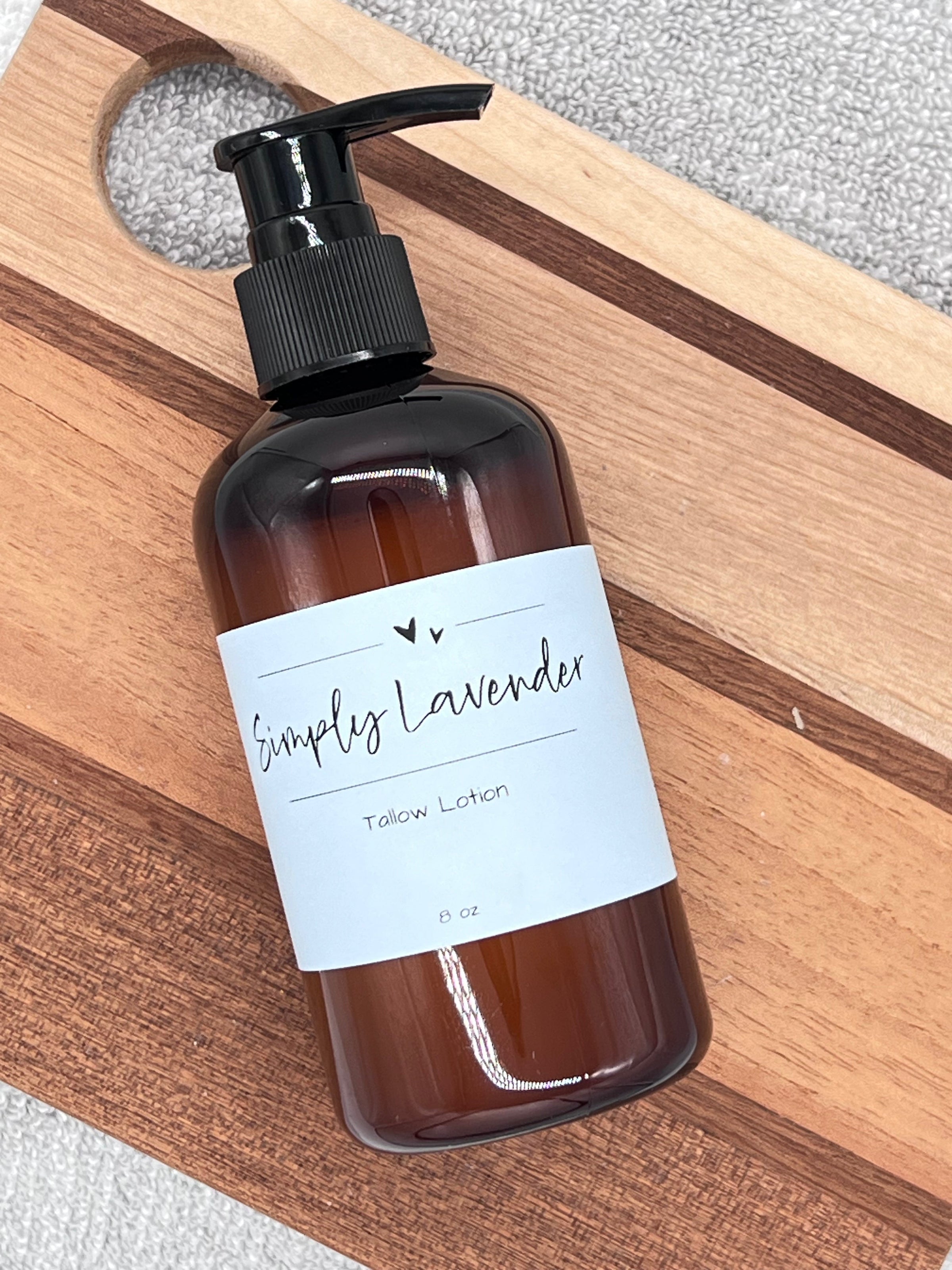 Simply Lavender Tallow Lotion - BIG FRENCHIES