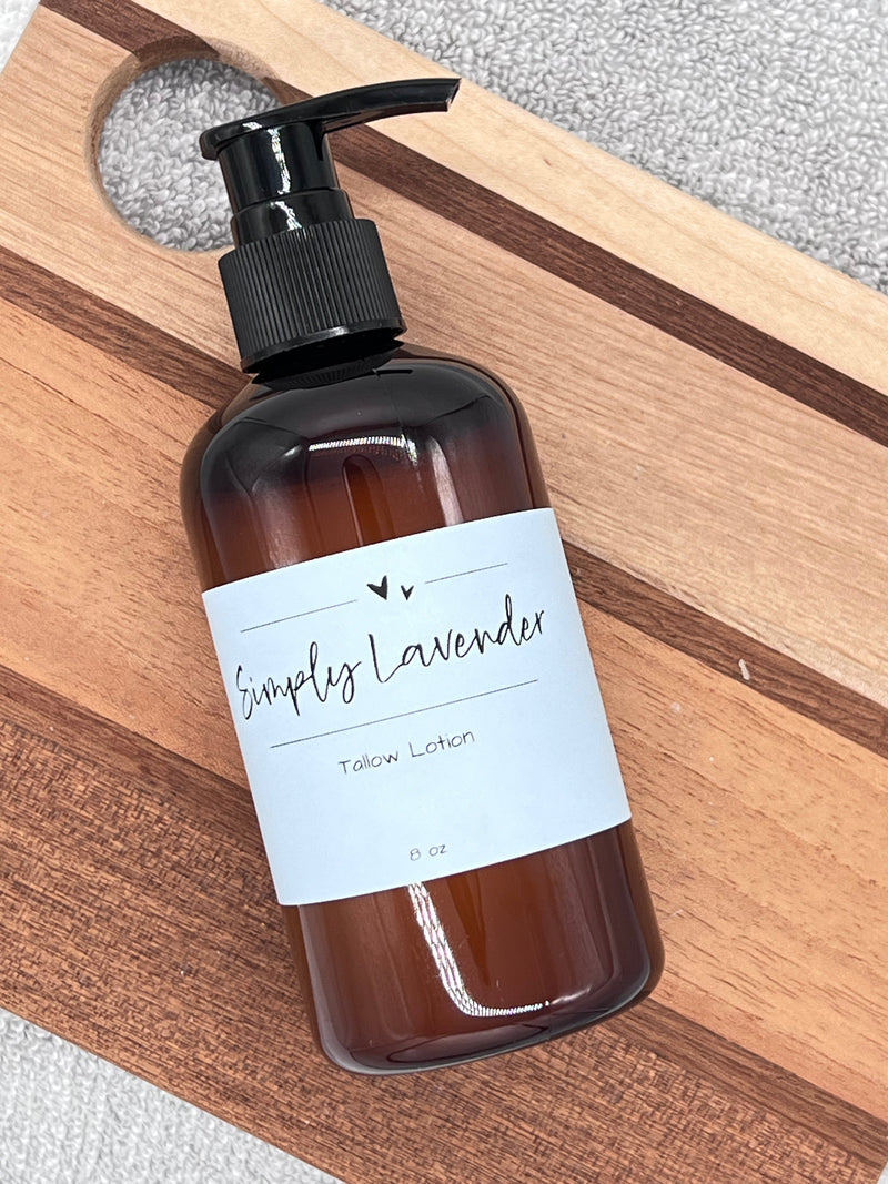 Simply Lavender Tallow Lotion - BIG FRENCHIES