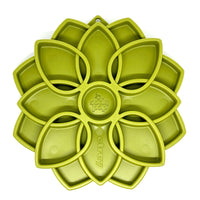 Mandala eTray Shallow Slow Feeder Dog Bowl for Enrichment | USA Made - BIG FRENCHIES