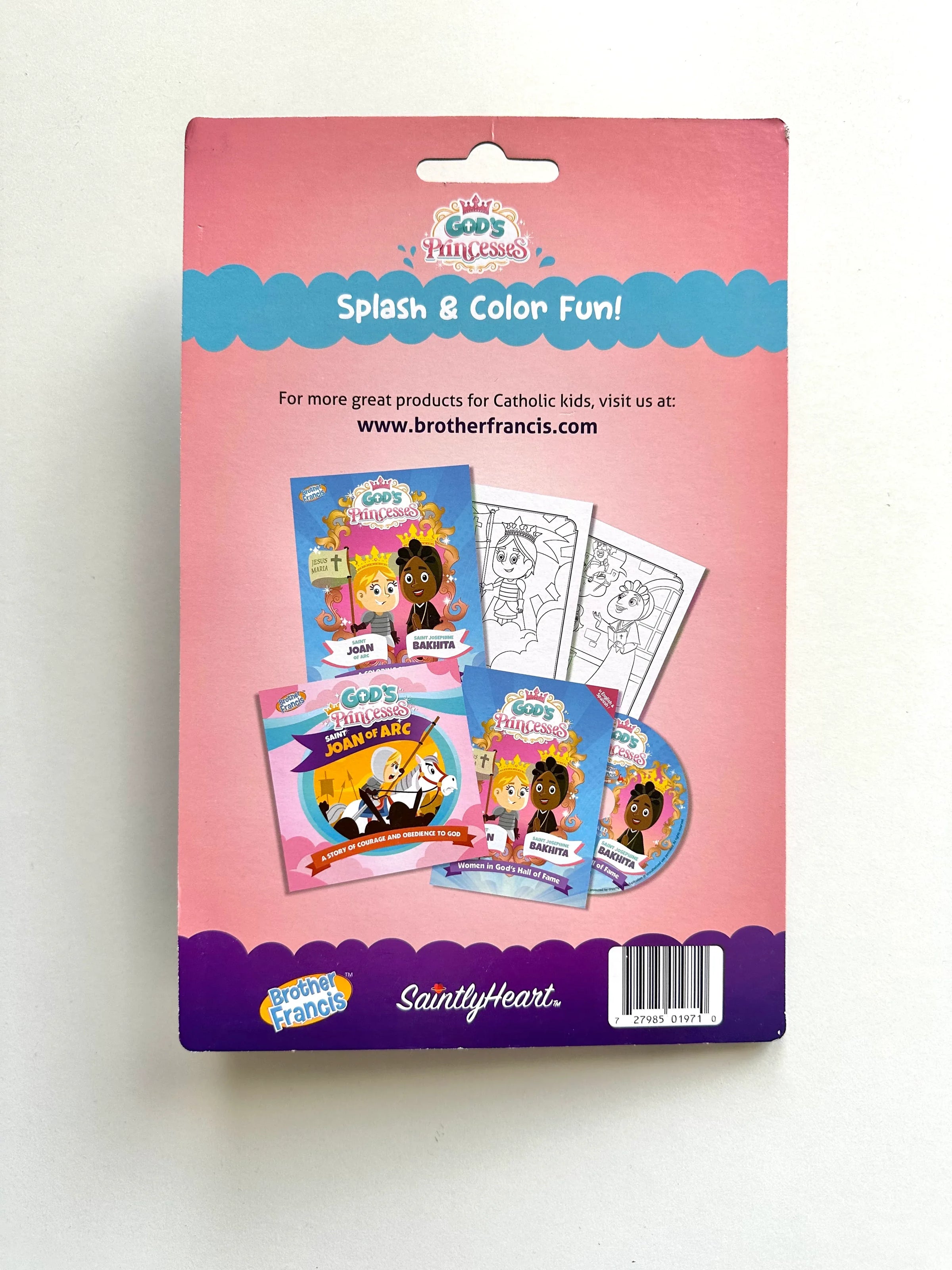 God’s Princesses: Splash & Color Fun – Saint Joan of Arc - BIG FRENCHIES