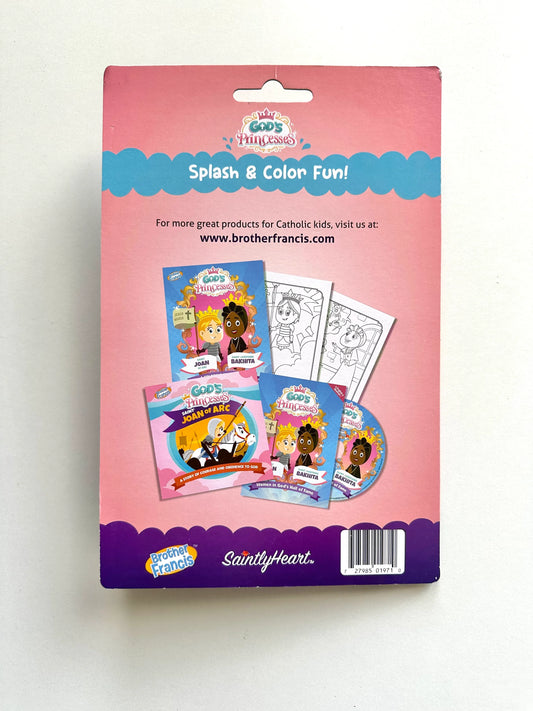 God’s Princesses: Splash & Color Fun – Saint Joan of Arc - BIG FRENCHIES