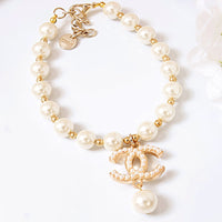 Pearls Charm Dog Necklace C** style