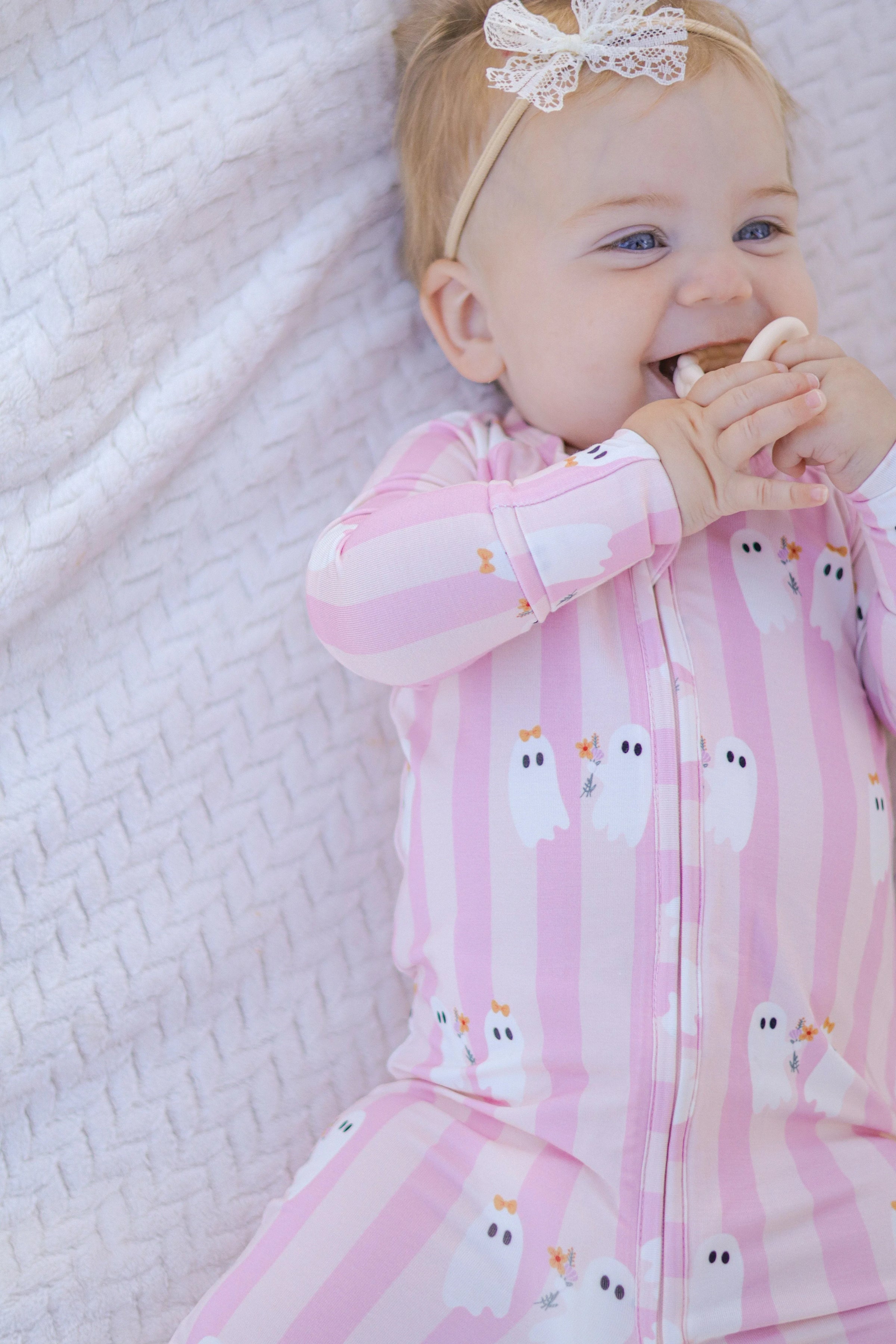 Be My Boo Halloween Bamboo Zippy Pajamas - BIG FRENCHIES